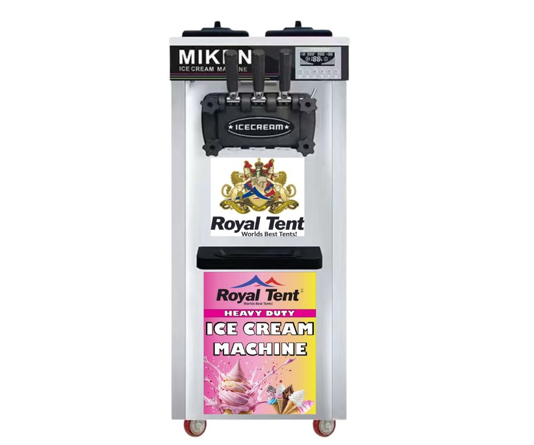 Royal Tent Durban 3 Flavor Floor Model Ice Cream Machine